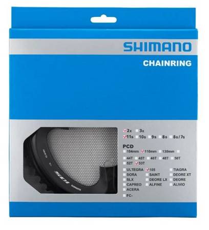 Tarcza mechanizmu Shimano FC-R7000 53T MW czarna